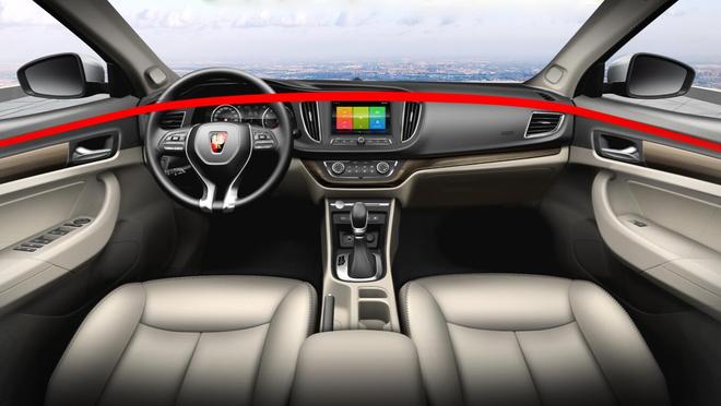 實拍新款榮威360PLUS 設計品質(zhì)感提升明顯